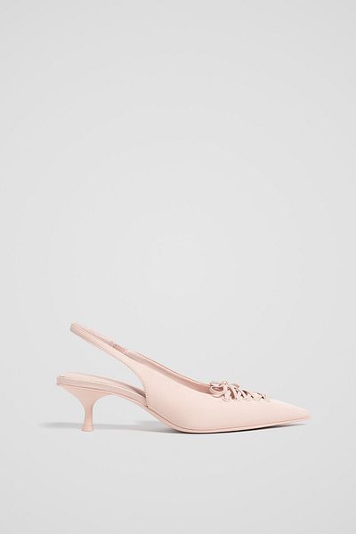 Stradivarius Mid-heel Corset Shoes Limited Edition
