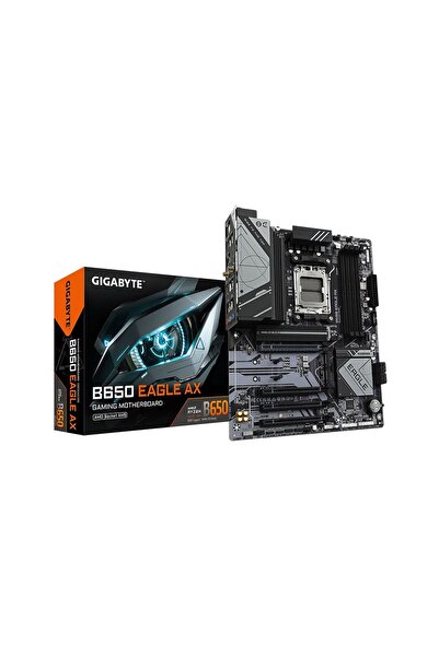 Gigabyte B650 EAGLE AX AMD B650 Soket AM5 DDR5 7600MHz (OC) Wi-Fi 6E ATX Anakart