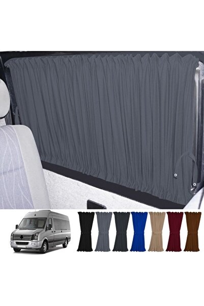 Oto Pandami Volkswagen Crafter 1.nesil Uzun Şase 2006-2016 Uyumlu Gri Raylı O...