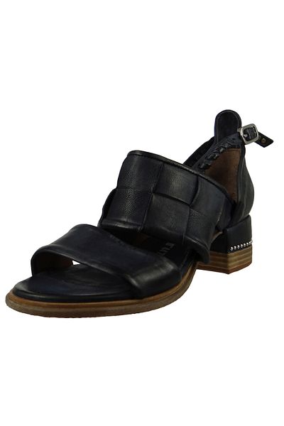 A.S.98 Damen Sandalen Moraine 672021-0201-6905 Schwarz Tornado Leder