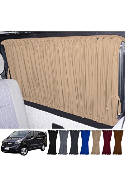 Oto Pandami Set de jaluzele auto compatibile Opel Vivaro B 2014-2019 crem