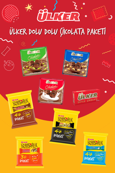 Ülker ÜLKER DOLU DOLU ÇİKOLATA PAKETİ