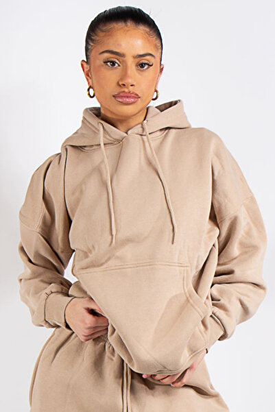 YAKAMEL Hanorac cu glugă din 3 fire