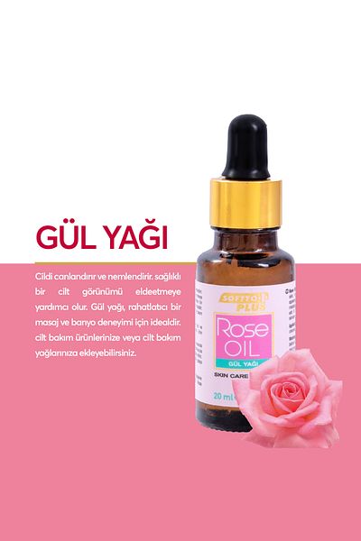 Softto Plus 20 ml Rose Oil