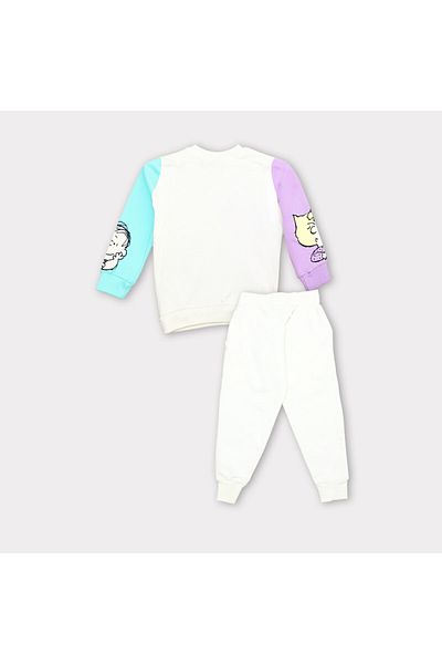SNOOPY Toddler Girls Sweatshirt and Joggers Set