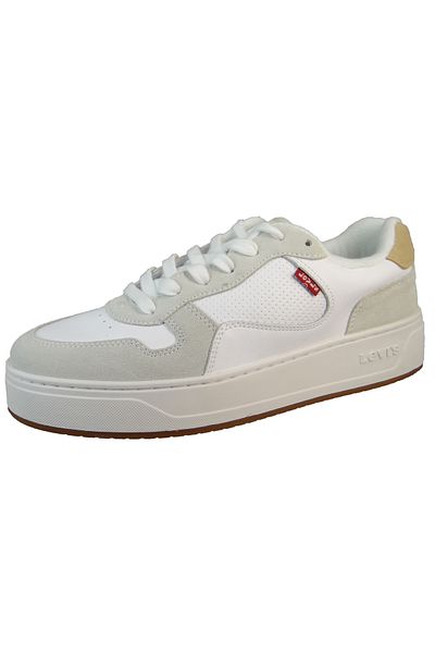 Levi's Herren Sneaker Low Glide Low Top 235200-899 Weiß 100 Off White Leder