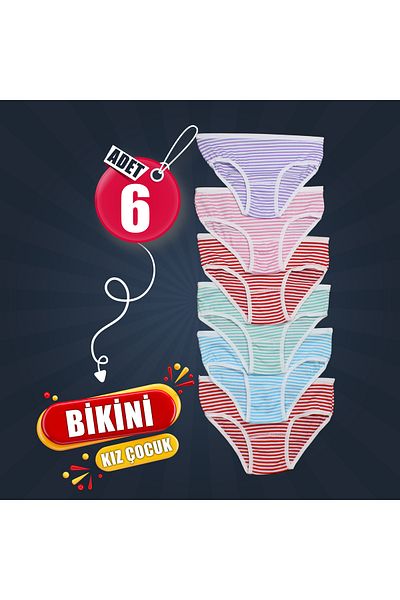 BEYAZTOPTAN BIJUTERII FETE CU MODEL DE BUMBAC 6 PACHETE