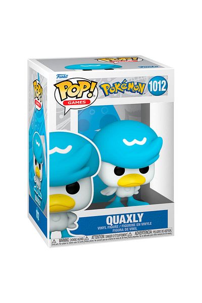 Funko Pop! Games: Pokemon Quaxly (EMEA) Vinyl Figures