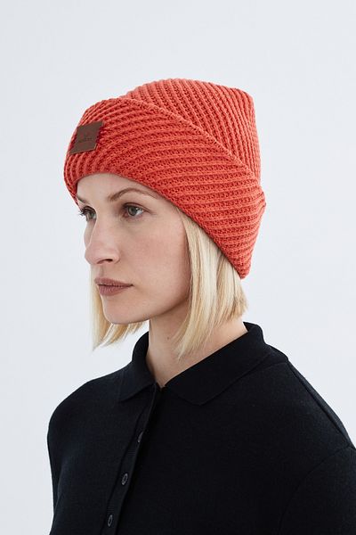 Nordbron Stretchy Soft Coral Knitwear - Winter Ruqy with Logo, Double Fold Basic Model