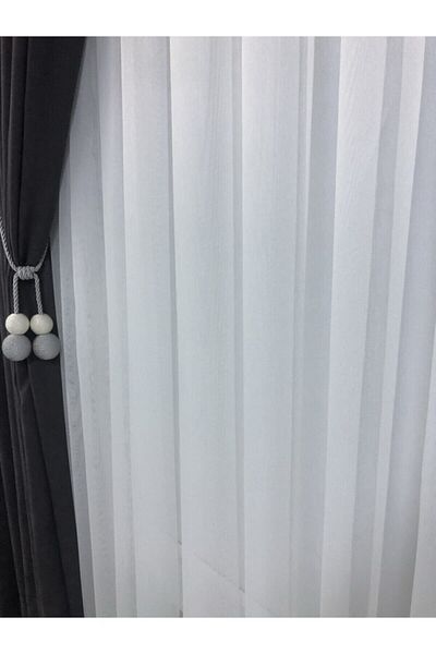 Vinaldi Avangard Plain Bamboo Linen Tulle Don't Want Iron