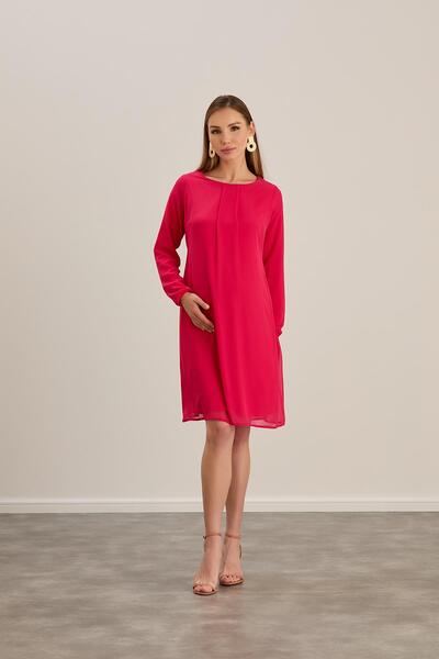LİYACA Tunica din sifon pentru gravide Hijab