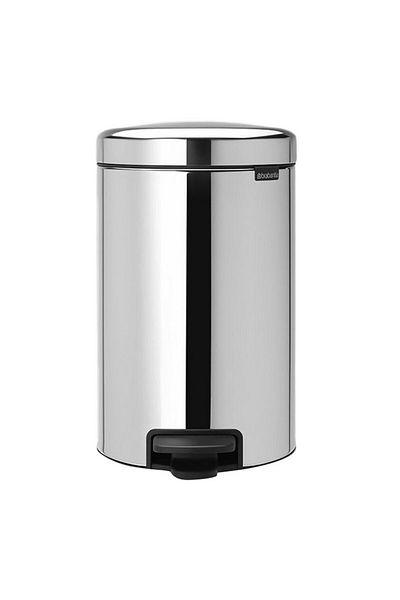 Brabantia Newicon Odor-Proof Non-Slip Soft Closing Pedal Bin 12 Liter