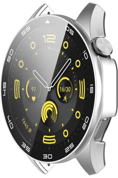 UnDePlus Huawei Watch GT 5 Pro 46mm Sert PC Kasa ve Ekran Koruyucu Sport Watch (42/41mm Değildir)