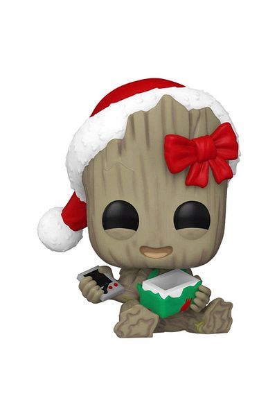Funko Pop! Marvel: Holiday S4 Groot Vinyl Figures