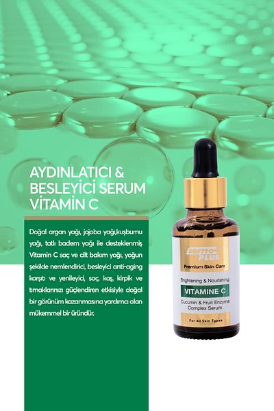 Softto Plus Vitamin C Serum - Brightening and Nourishing 30 ML