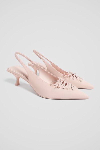 Stradivarius Mid-heel Corset Shoes Limited Edition