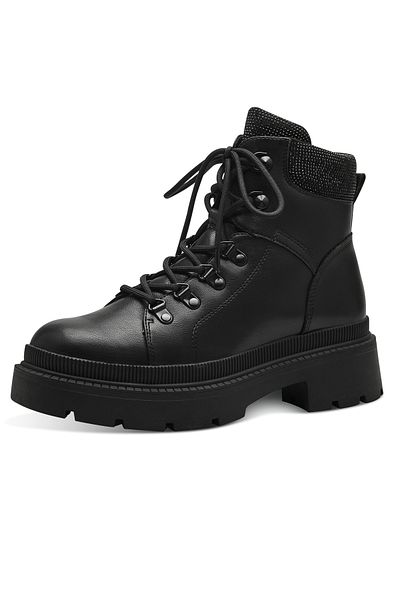 Tamaris Tamaris Black Booties Womens Shoes