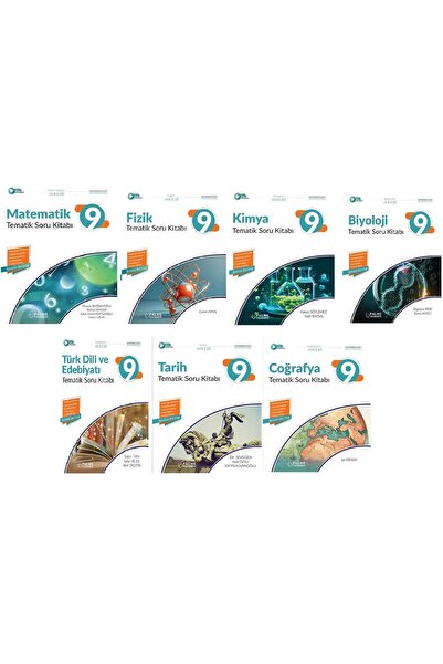 Palme Yayınevi 9.SINIF JOKER TÜRK DİLİ VE EDEBİYATI*MATEMATİK*FİZİK*KİMYA*BİY...