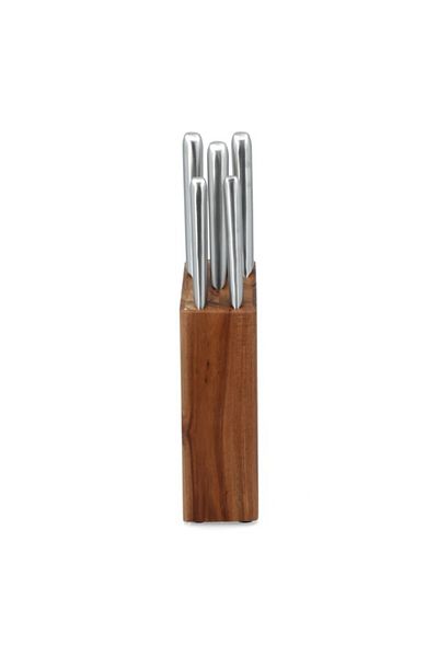 Parfait 5-Piece High Quality Kitchen-Knife Set with Wooden Stand