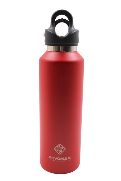 Revomax 20-oz Red Stainless Steel Vacuum Thermos 592 ml