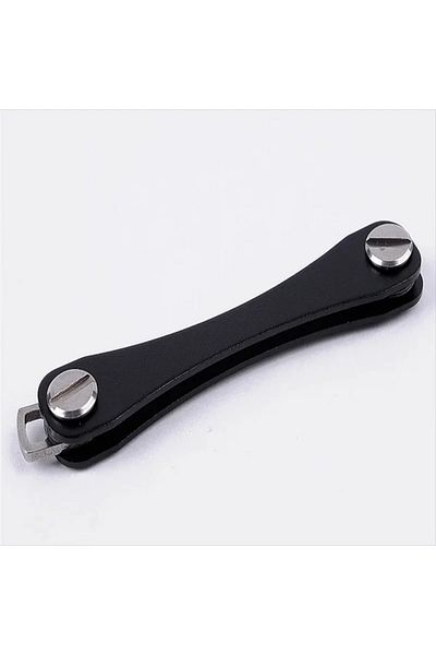 Choice Black Smart Key Chain Mini Keychain Compact Key Decorative Holder Clip Home Storage Metal Key Clip A