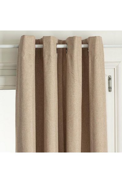Atmosphera Lua Full Blackout Curtain with Eyelets 140 x 260cm
