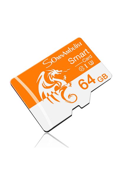 Choice 64gb Somnambulist Memory Card 64gb High Speed Mini Tf Card C10 U3 A1 For Drone Audio Surveillance De