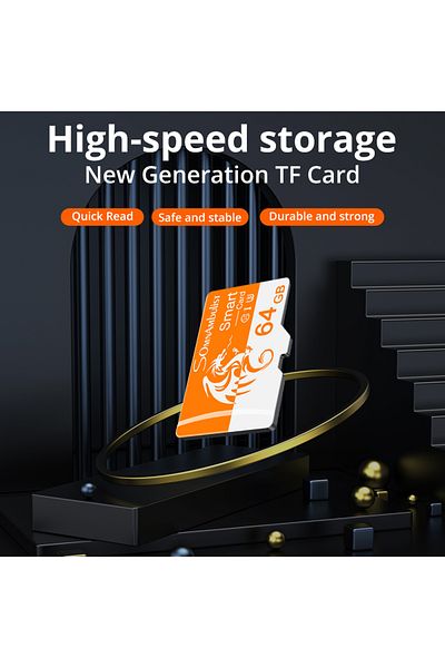 Choice 64gb Somnambulist Memory Card 64gb High Speed Mini Tf Card C10 U3 A1 For Drone Audio Surveillance De