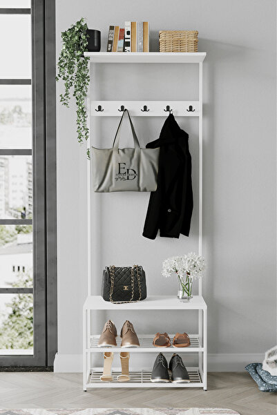 ED Efelez Design Vestiyer , Portmanto , Askılık , Ruby 3 Raflı Ayakkabılık, ,...