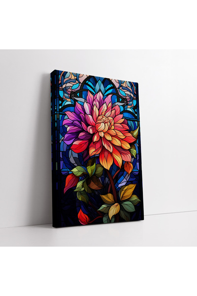 KOSS Dijital Mozaic colorat și modele florale pictură modernă abstractă pe pâ...