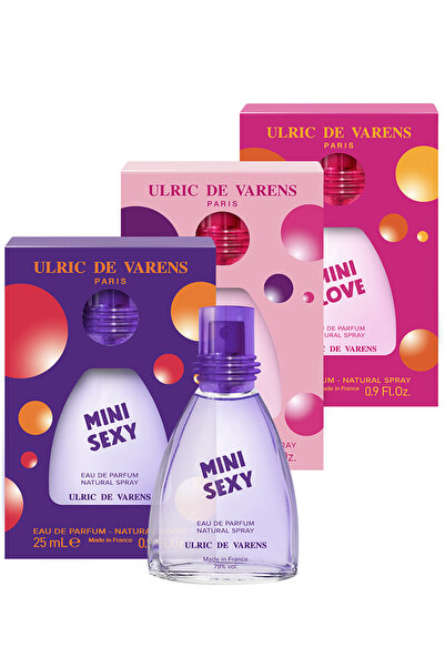 Ulric De Varens Mini Koleksiyonu Kadın Parfüm 3'lü Set Edp 3x25 ml
