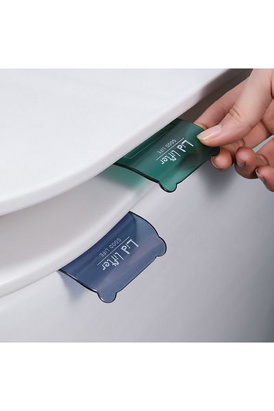 Choice 1 Pc Toilet Lid Lifting Device Light and Small PS Material to Lift the Toilet Lid Bathroom Supplies