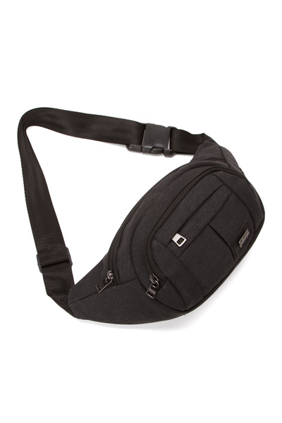 Newish Men's Canvas Fabric Bodybag Waist and Shoulder Bag