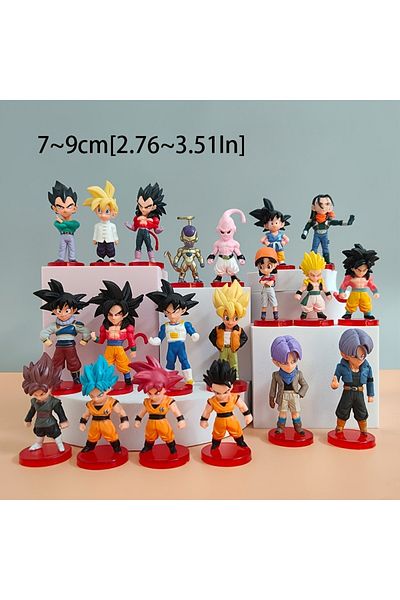Choice Random 1pc Dragon Ball Figures Saiyan Goku Mini Anime Figure 20 Styles Toys Anim Models For Children