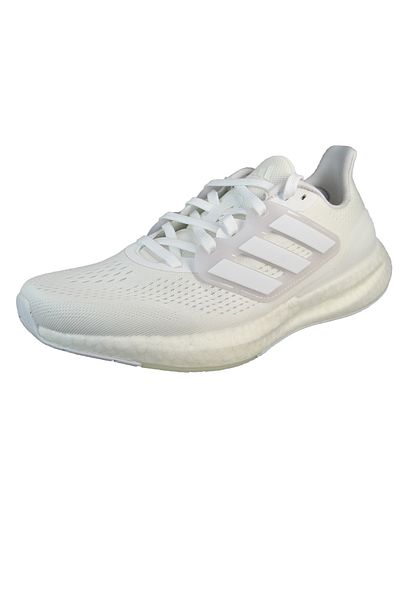 adidas Herren Halbschuhe Pureboost23 IF2374 Weiß ftwr white/ftwr white / core black Textil mit Continenta