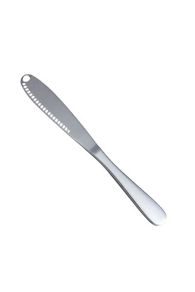 Choice Silver Butter Knife Holes Cheese Dessert Knife Stainless Steel Jam Knife Cutlery Toast Wipe Cream Br