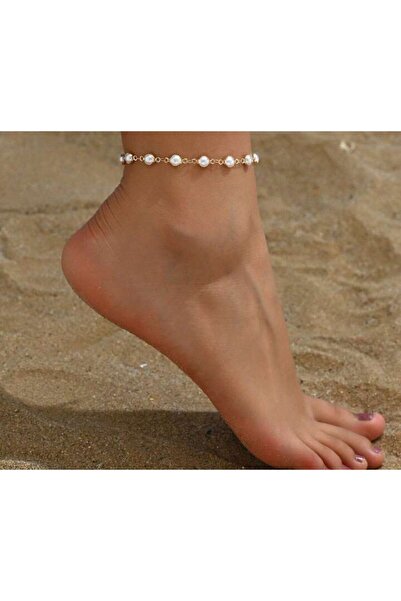 Shiklik MODA خلخال للقدم للسيدات مع اللؤلؤ لتكملة أناقتك