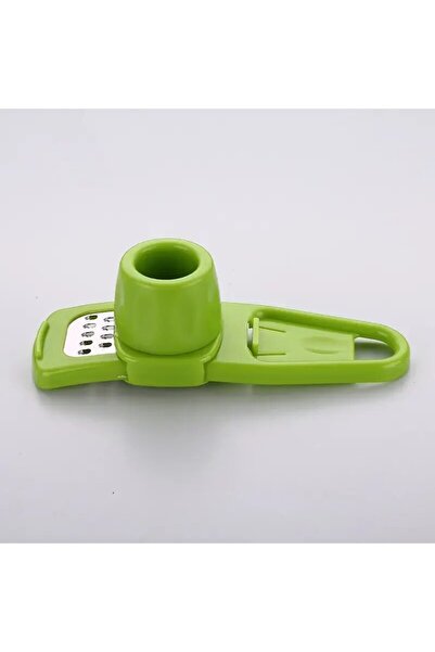 Choice عبوة واحدة من مطحنة الثوم الصغيرة الخضراء، مكبس الثوم الإبداعي للمطبخ، هريس الثوم اليدوي، هريس الثوم الأخضر