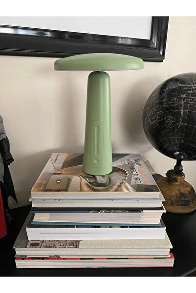 avolux Şarjlı Yeşil Masa Lambası