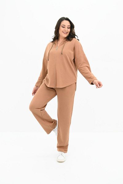 Koza Butik Γυναικείο Σετ Φούτερ με μακρύ μανίκι με φαρδύ πόδι 8158-25