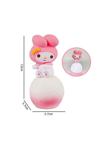 Choice Sanrio Hello Kitty Kuromi Cinnamoroll Night Light Glowing Children Toy Bedside Lamp Anime Kawaii ...