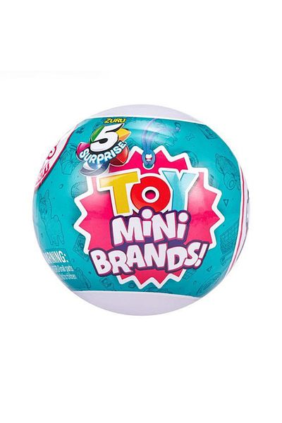 Choice S1 1xball 5 Surprise Ball Mini Brands Supermarket Shopping Scene Miniature Gashpon Capsule Toy Figur
