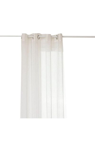Atmosphera 8-Eyelet Nata Superior Quality Net Veil Sheer Curtain 140 x 240cm