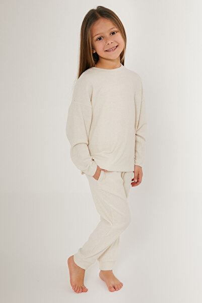 Rolypoly Σετ Πυτζάμες Κρέμα Κοριτσίστικου