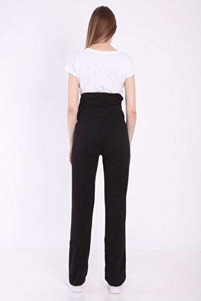 Luvmabelly Myra8500 Beli Ayarlanabilir Hamile Günlük Ev Pantolonu -siyah