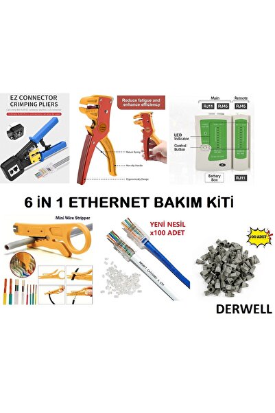 Derwell Yeni Nesil Pense 100'lü Cover Delikli 100 lü Jak Test Cihazı Karga Bu...