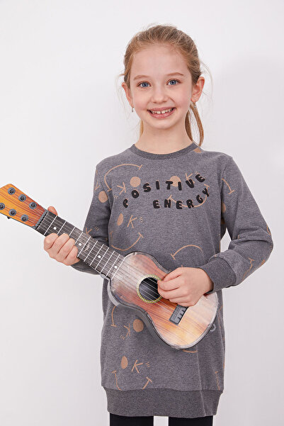 Arnetta Kız Çocuk Gri Tayt Takım