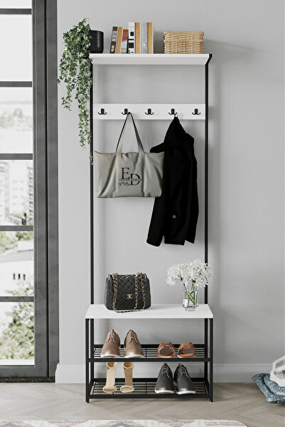 ED Efelez Design Vestiyer , Portmanto , Askılık , Ruby 3 Raflı Ayakkabılık, ,...