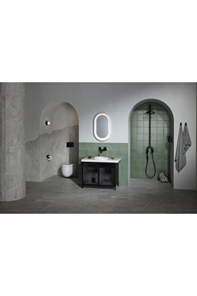 VitrA Liquid A4456539 Tuvalet Kağıtlığı, Parlak Siyah