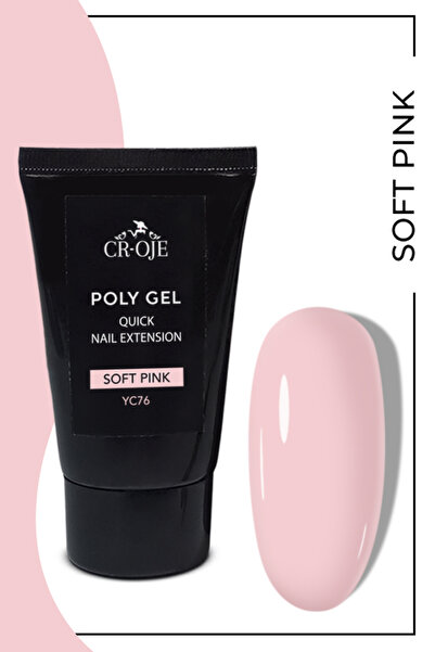 CROJE KALICI OJE Poly Gel -Soft Pink 45 gr